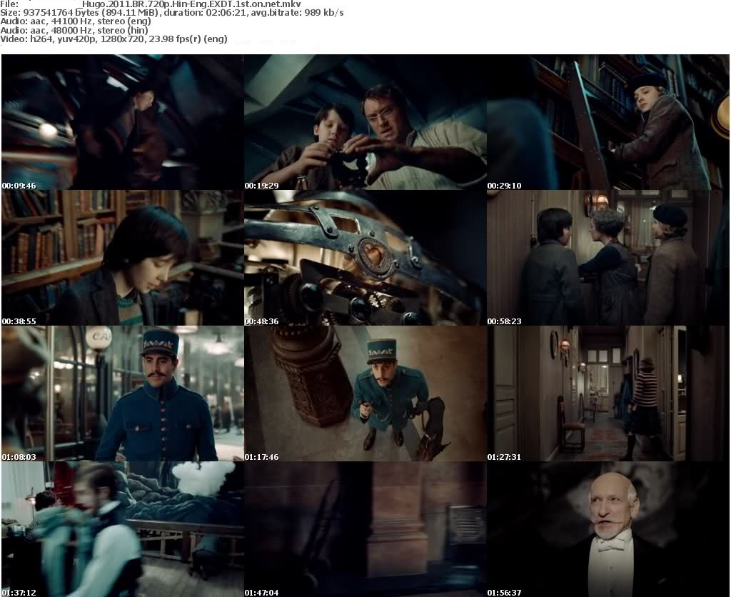 Hugo (2011) Dual Audio