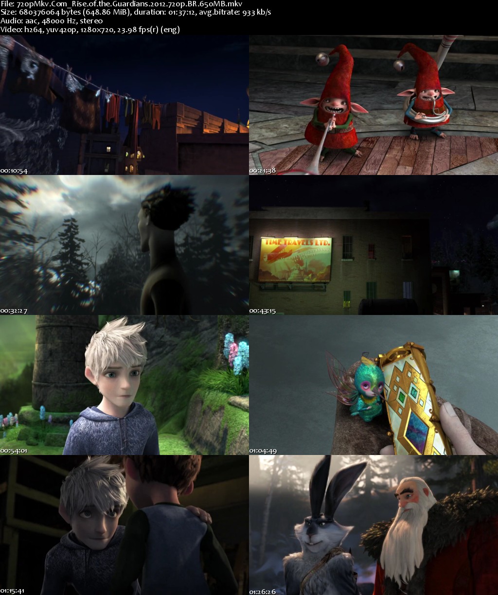 Rise of the Guardians (2012)