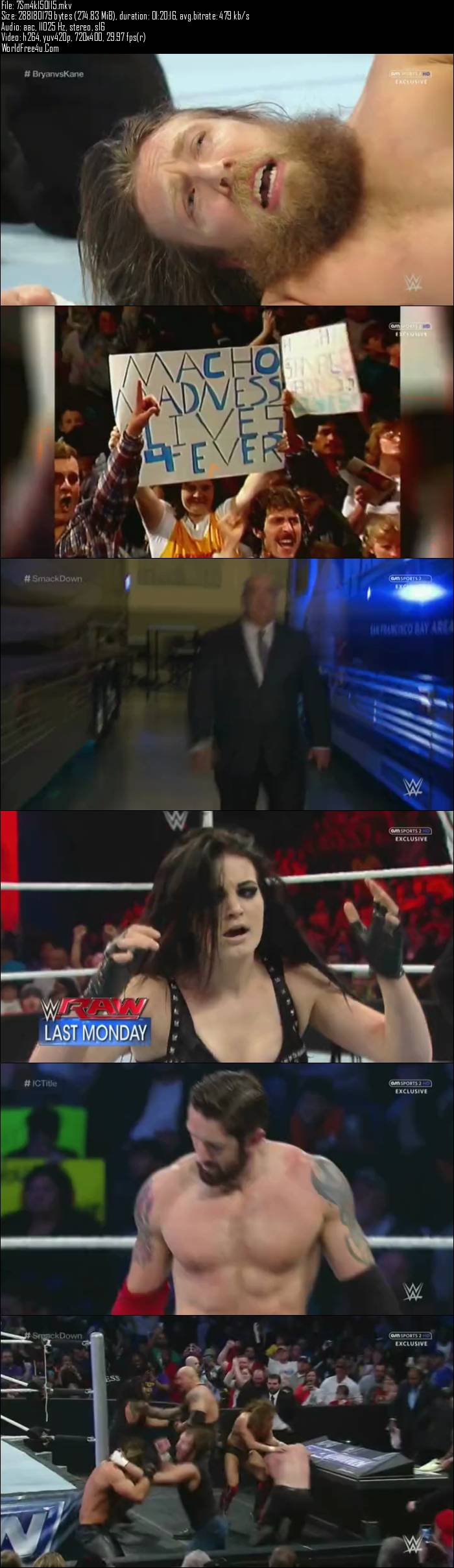 WWE Thursday Night SmackDown 15th January (2015)