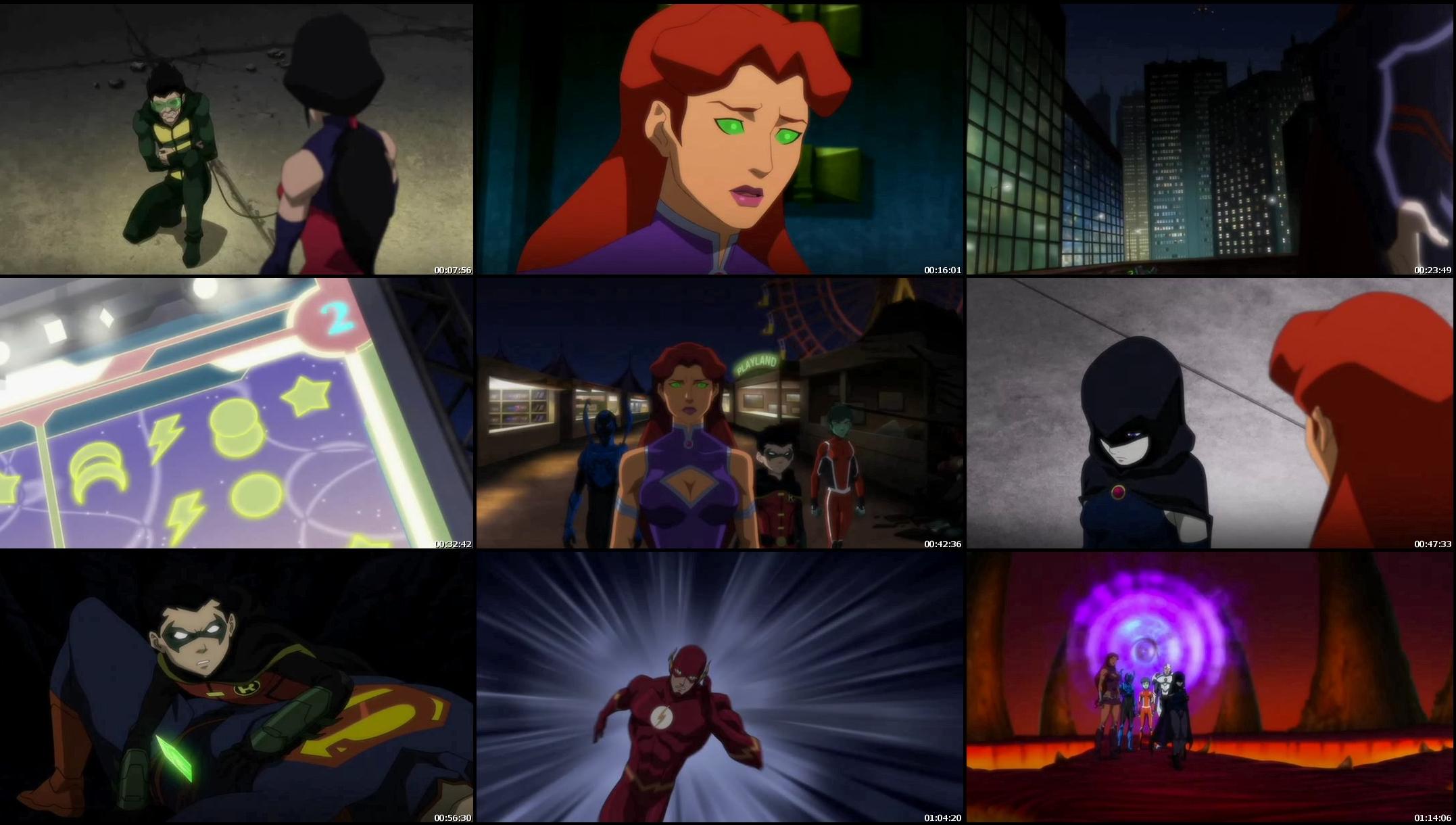 Justice League vs Teen Titans (2016) -1