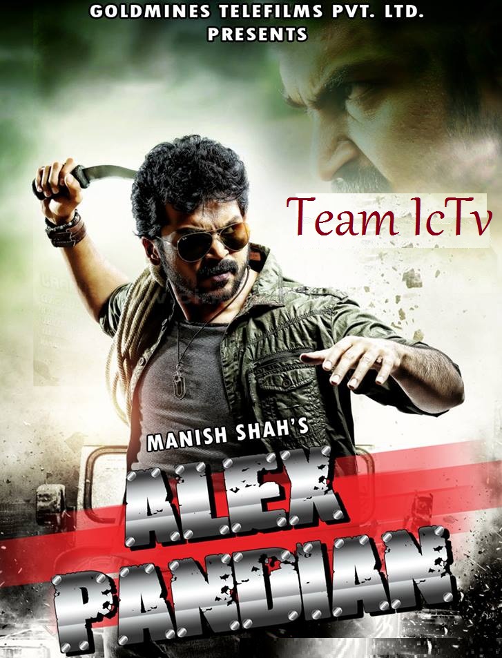 Alex Pandian 2014 Hindi Dubbed WebRip 600MB