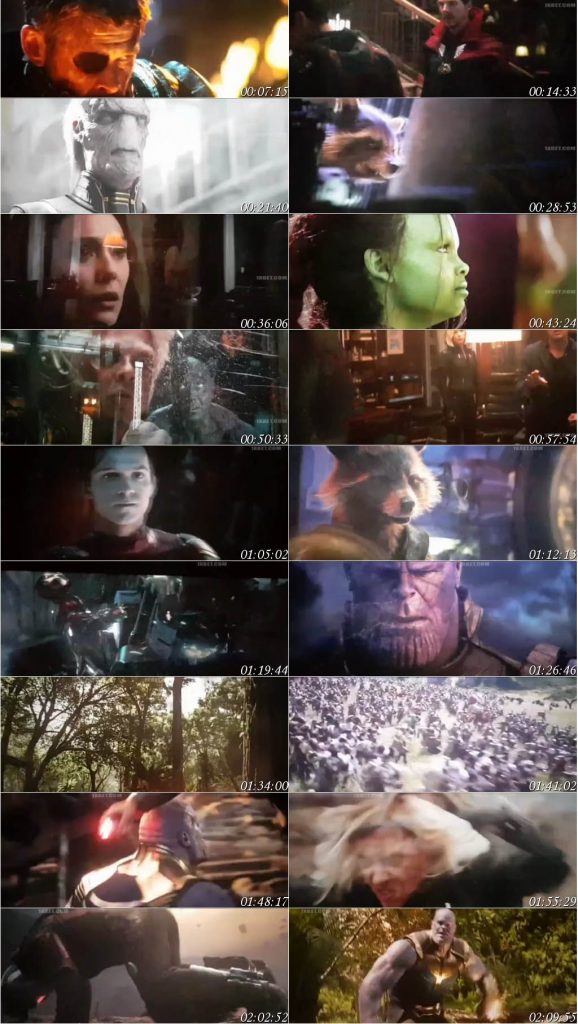 Avengers Infinity War 2018 English 480p HDTSRip 350MB