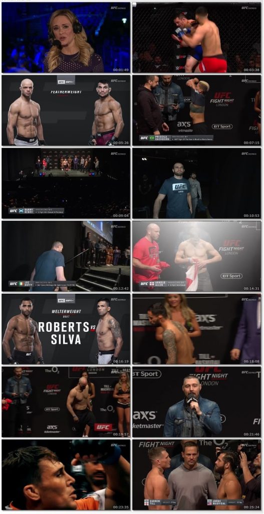UFC Fight Night 147 Weigh Ins 2019 English 300MB WEBRip 480p x264