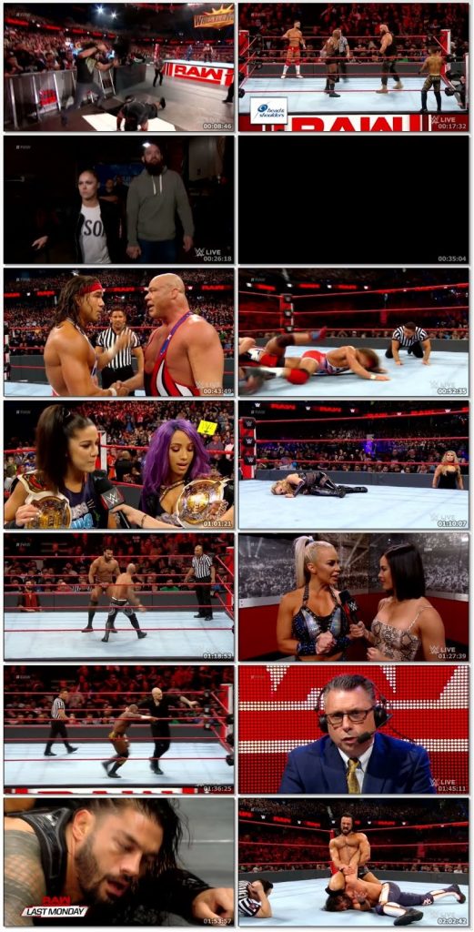 WWE Monday Night Raw 18th March 2019 English 720p HDTV 1.4GB..