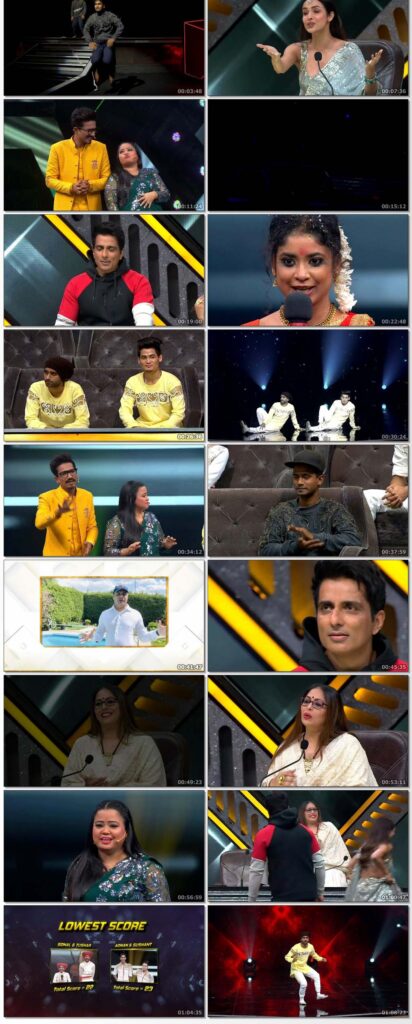 Indias Best Dancer S01EP20 16th August 2020 Hindi 200MB HDRip 480p Download..