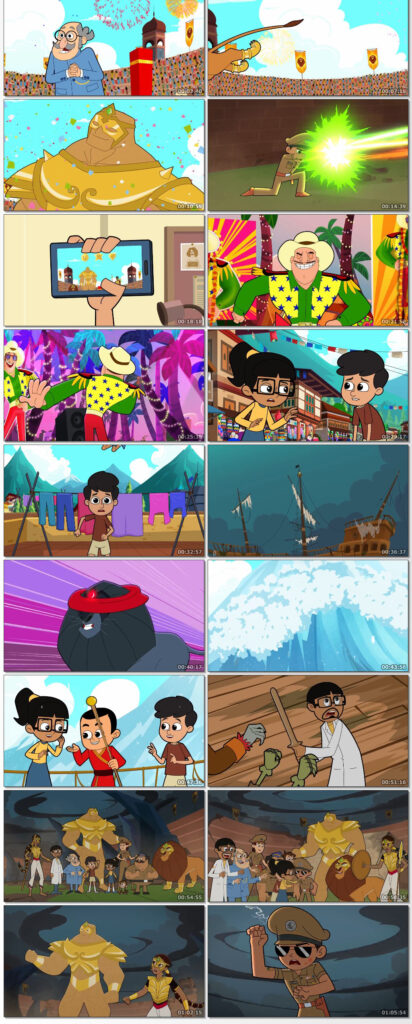 Little Singham Kaal Ka Badla 2020 Hindi 200MB NF WEB DL 480p ESubs..